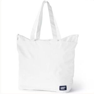 SOLD! Lands' End Beach Tote Bag — Blue